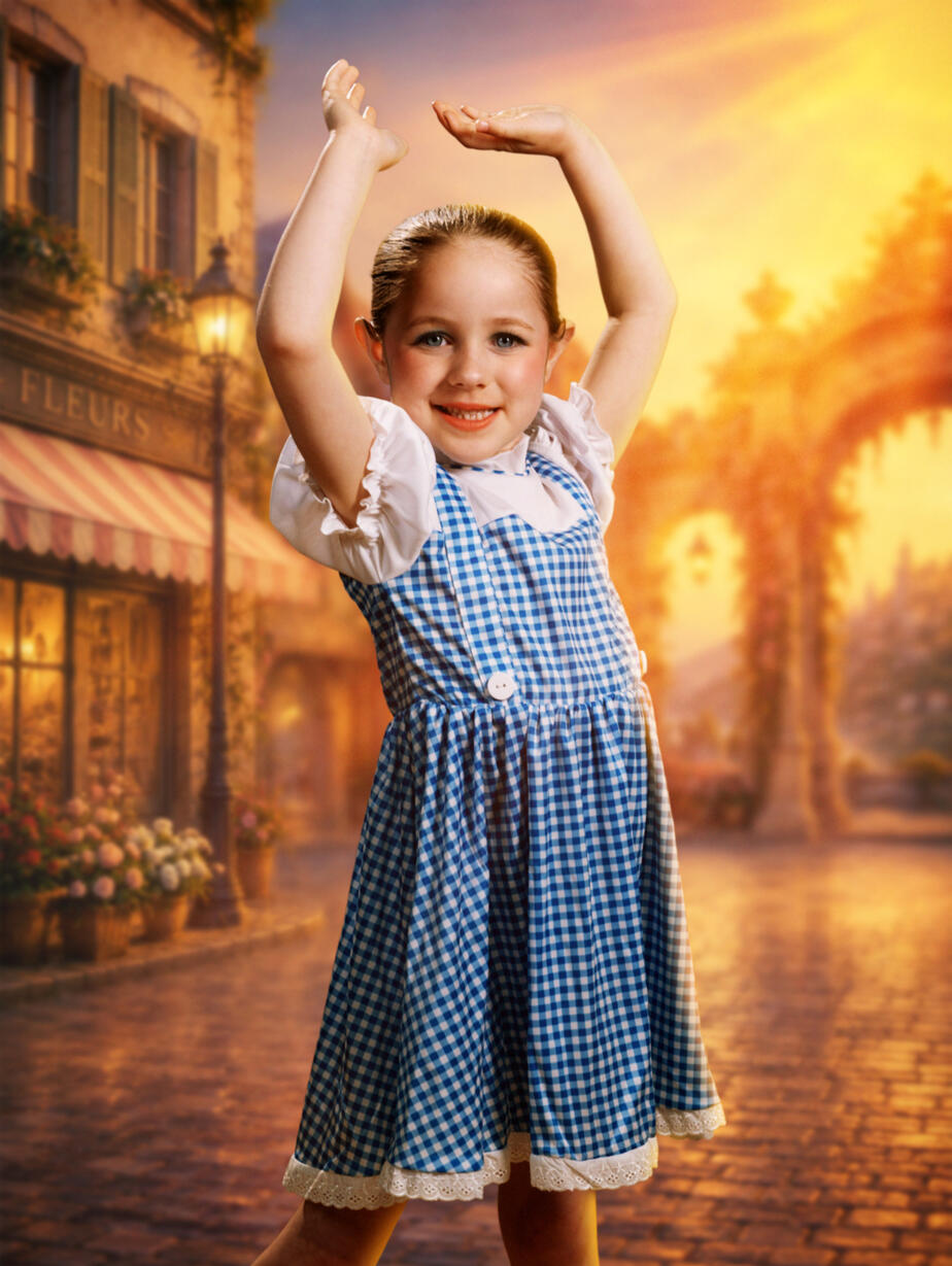 Portrait dance photography (Belle)